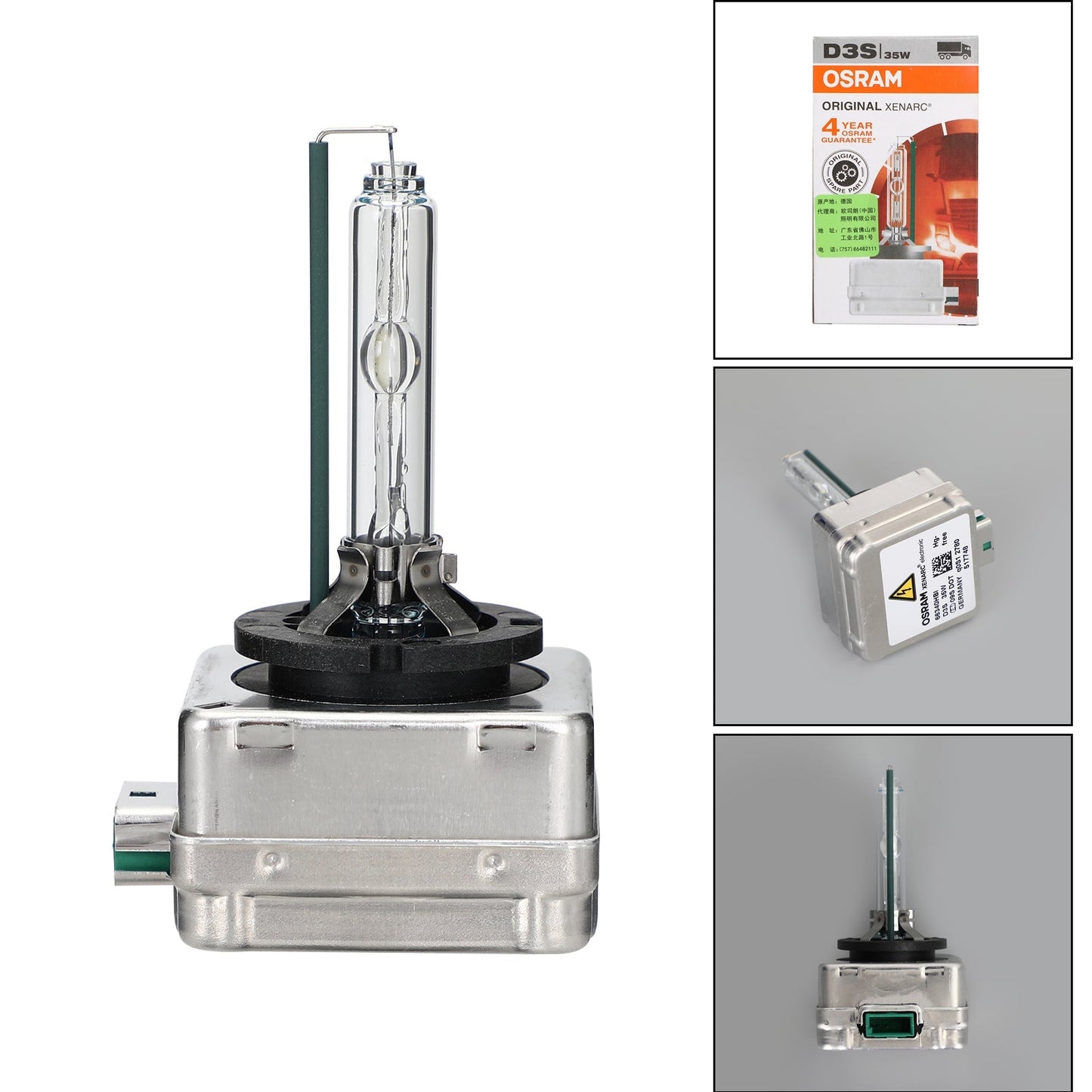 Phare D3S OSRAM ORIGNIAL Xenarc HID pour voiture/camion 42 V 35 W 66340HBI