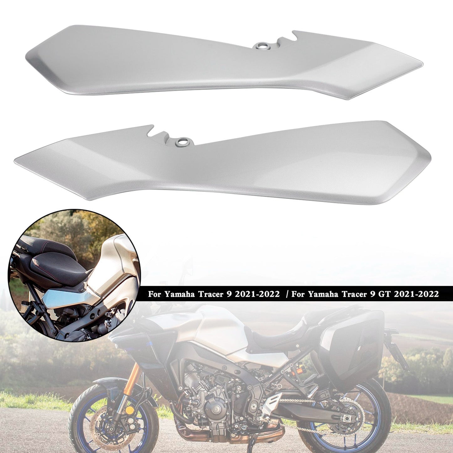 Capot de carénage de siège arrière latéral pour Yamaha Tracer 9 GT 2021-2022