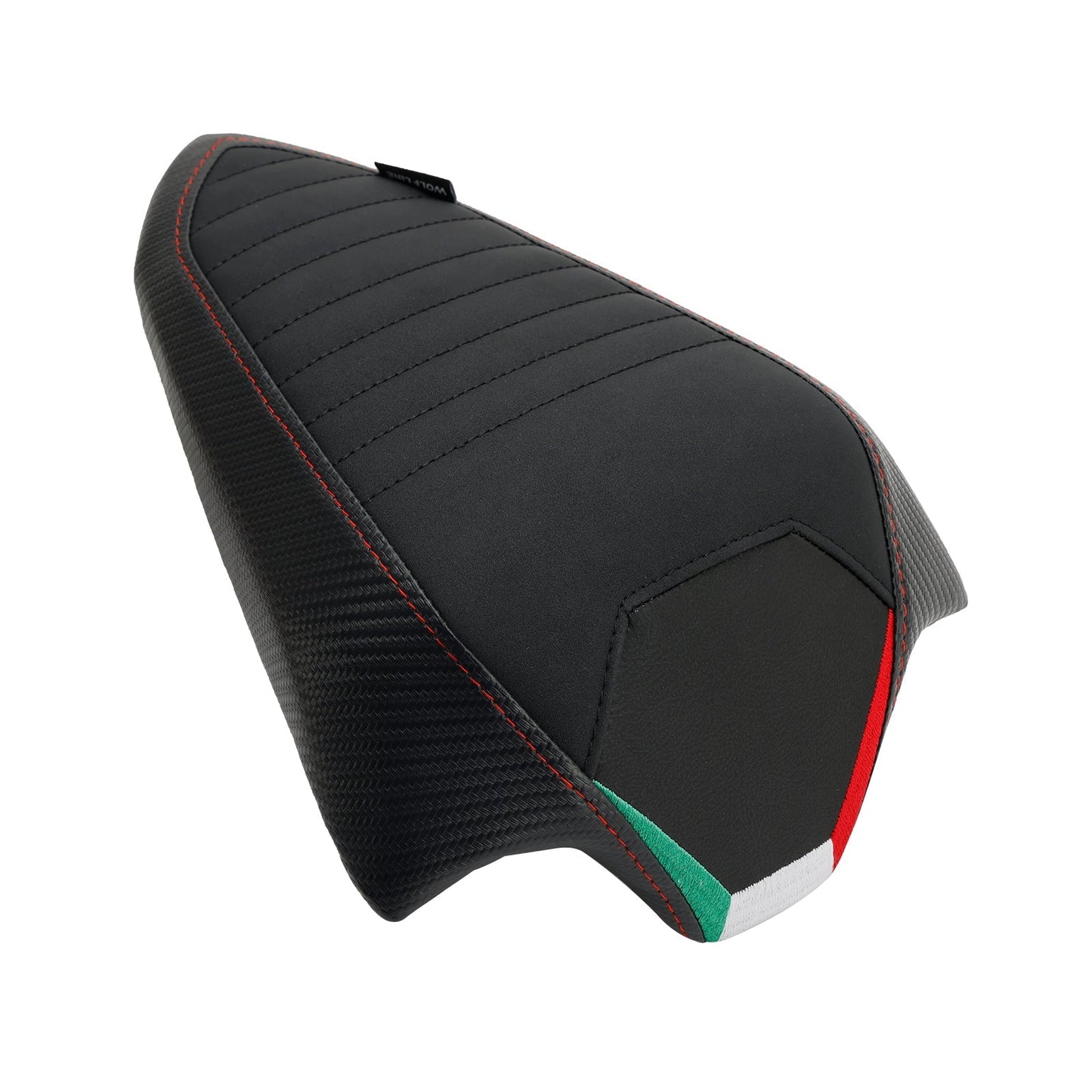 Coussin de siège arrière plat en polyuréthane pour passager, compatible avec DU Streetfighter V2 2022-2023, grille en carbone