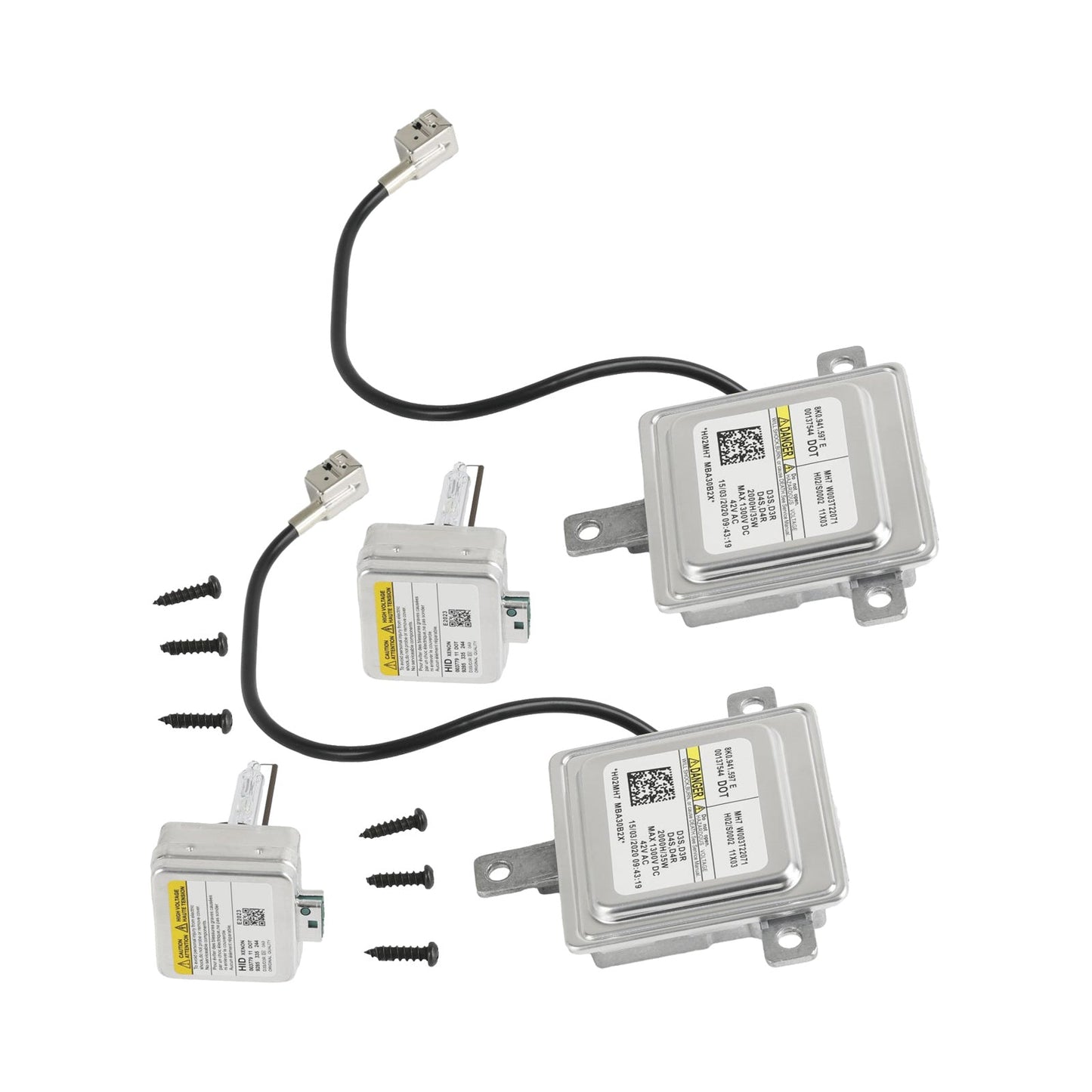 Module de commande d'éclairage HID pour ampoule D3S et ballast au xénon Volkswagen Jetta 2012-2018 8K0941597E