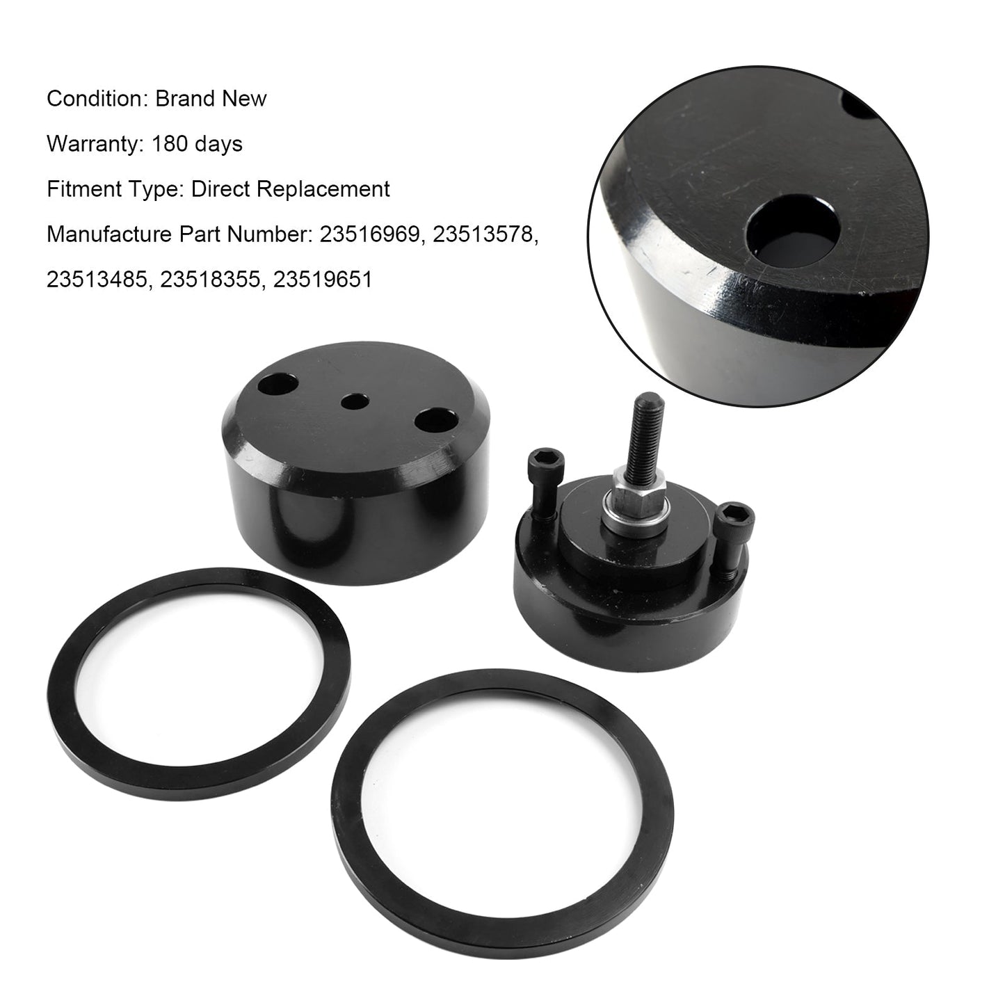 Detroit Diesel Series 60 12.7L 14L Front Rear Crank Seal Installer J-35686-B
