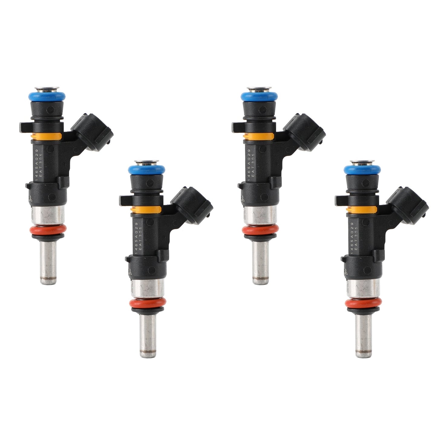 Inyectores de combustible Mitsubishi Lancer 2.0L l4 (2008-2010), 4 unidades, 1465A029