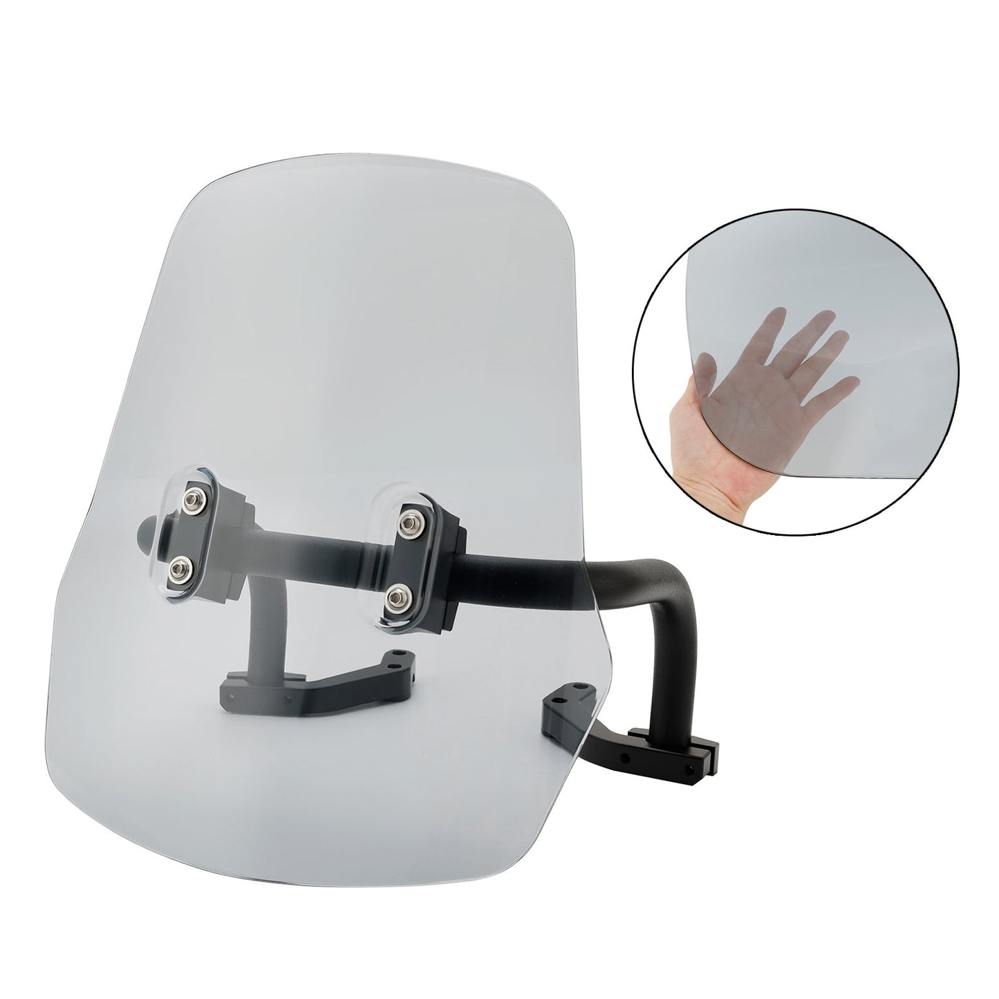 Pare-brise + support pour HONDA CRF250L/S CRF250M CRF300L 2021-2022