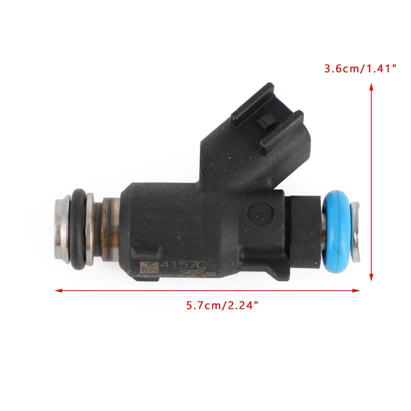 4 inyectores de combustible 96487553 compatibles con Chevrolet Aveo Aveo5 06-08 Pontiac Wave Wave5