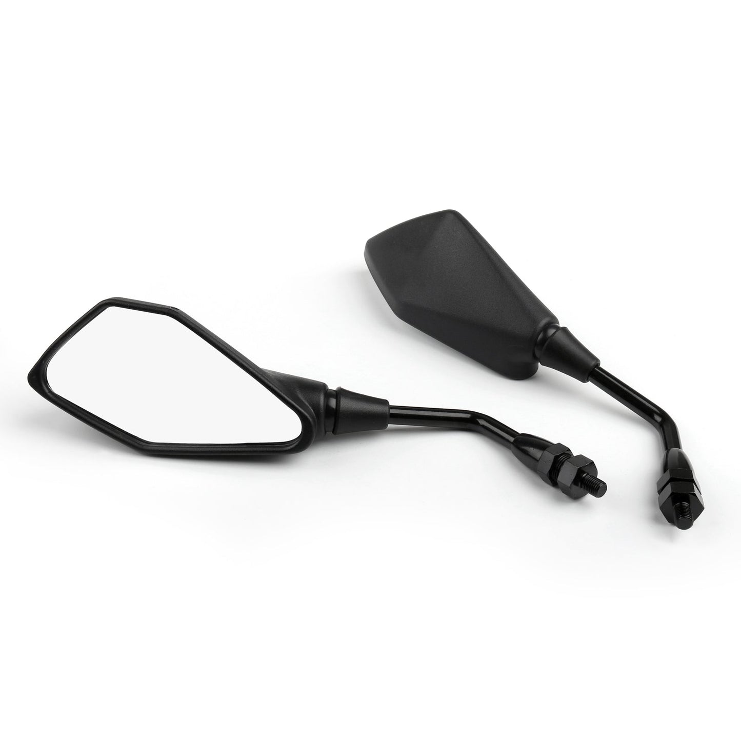 10mm Rearview Mirrors For Kawasaki ER650 ER-6N 12-16 ZR800 Z800 13-16 Z250SL