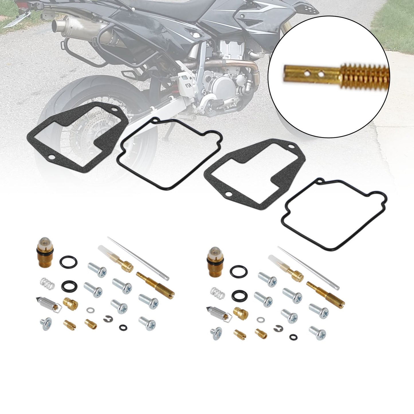 2001-2007 Suzuki DRZ250 DR-Z250 2SET 1003-0735 Carburetor Rebuild Repair Kit