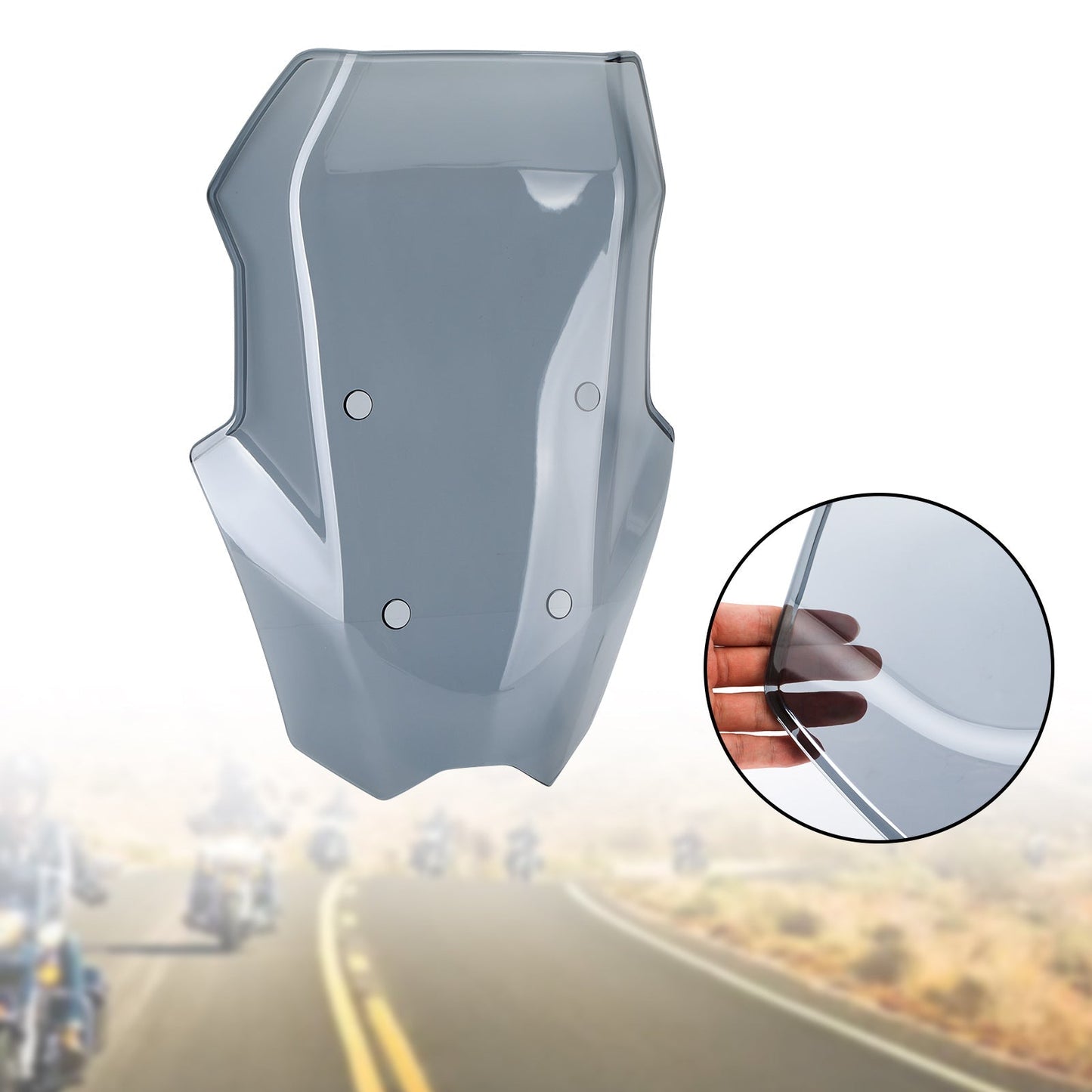 Pare-brise de moto en plastique ABS pour BMW C400X 2018-2021