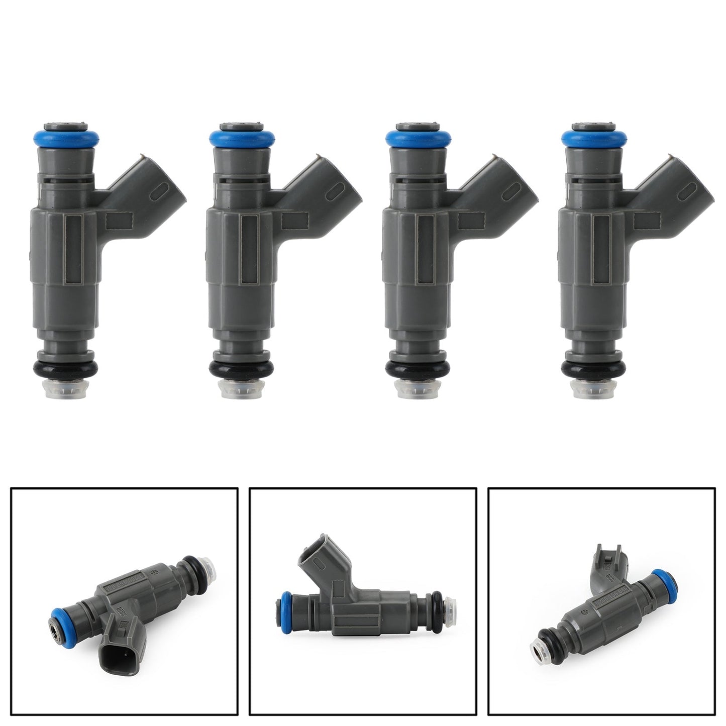 4Pcs Fuel Injectors 0280156046 Fit Ford Focus 2.0L 2002-2004 4 CYL