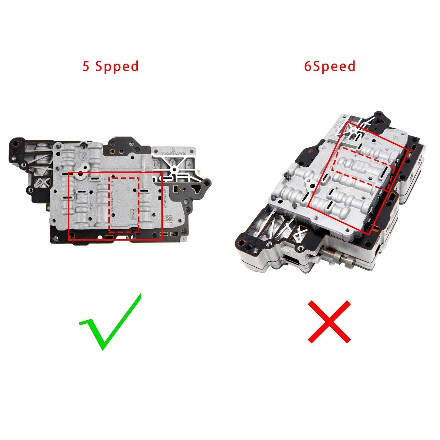 Corps de soupape de transmission automatique à 5 vitesses Mercury Sable V6 3,5 L 2008-2009 6F50 6F55