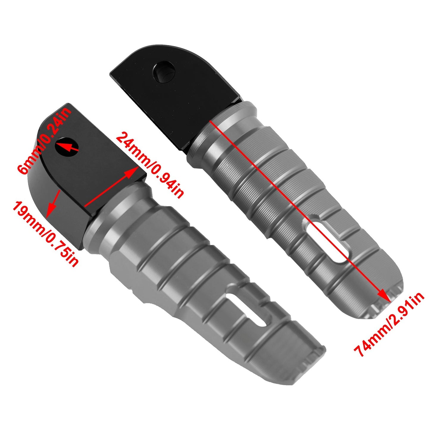 Repose-pieds arrière pour VOGE 250RR 350AC 525AC 2022 300AC 500AC 21-22