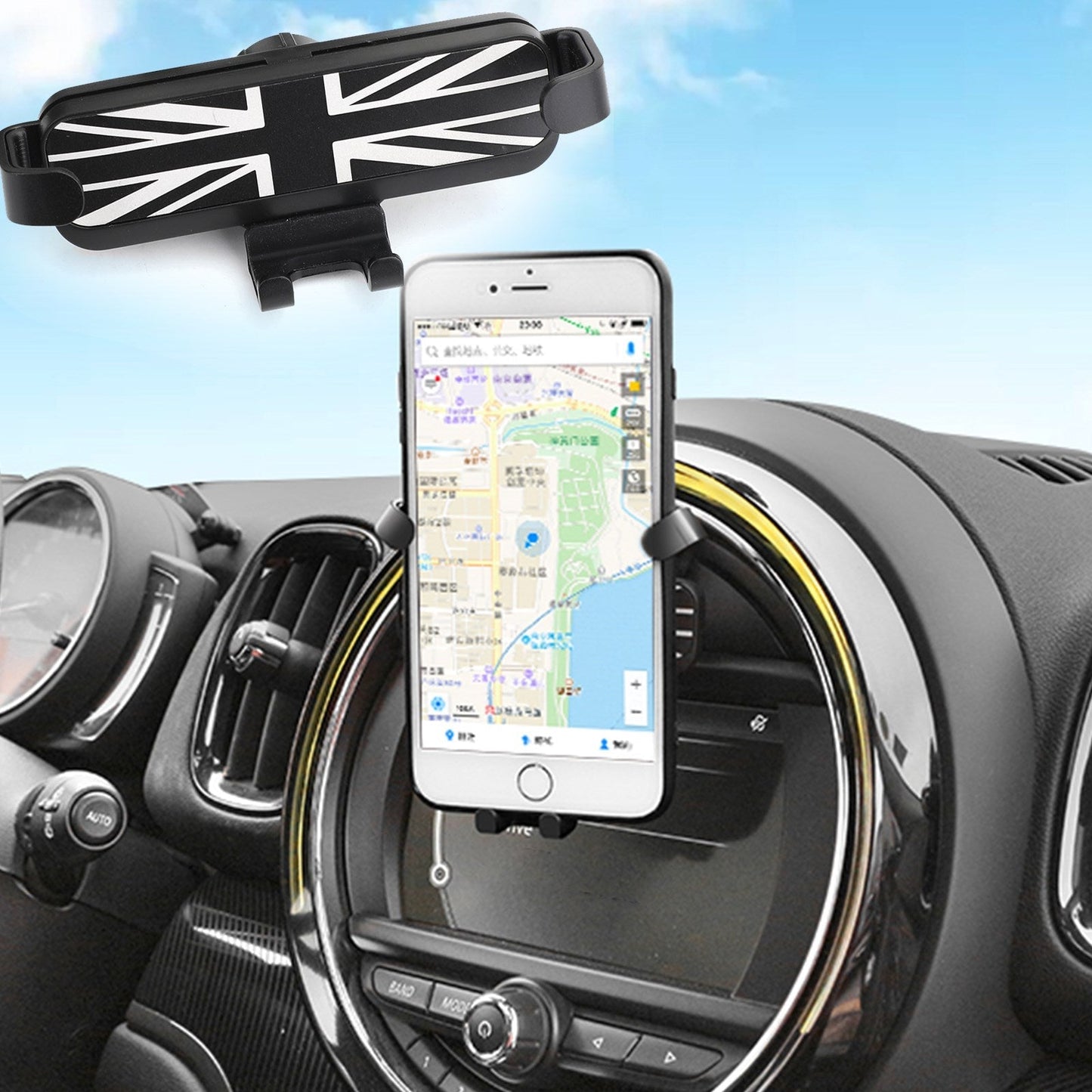 Car Dashboard Slot Phone Holder Mount For BMW MINI Cooper F54 F55 F56 F57 F60