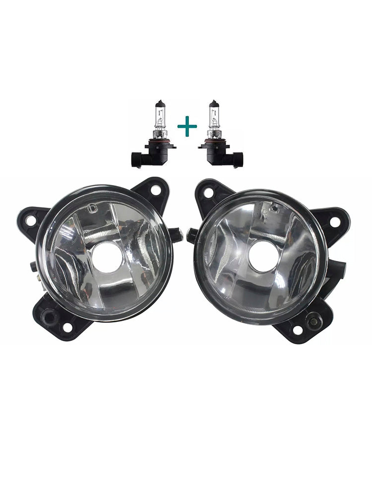 Par de luces antiniebla delanteras con bombillas para Volkswagen Touareg 2006-2010 (6QD941699 y 6QD941700)