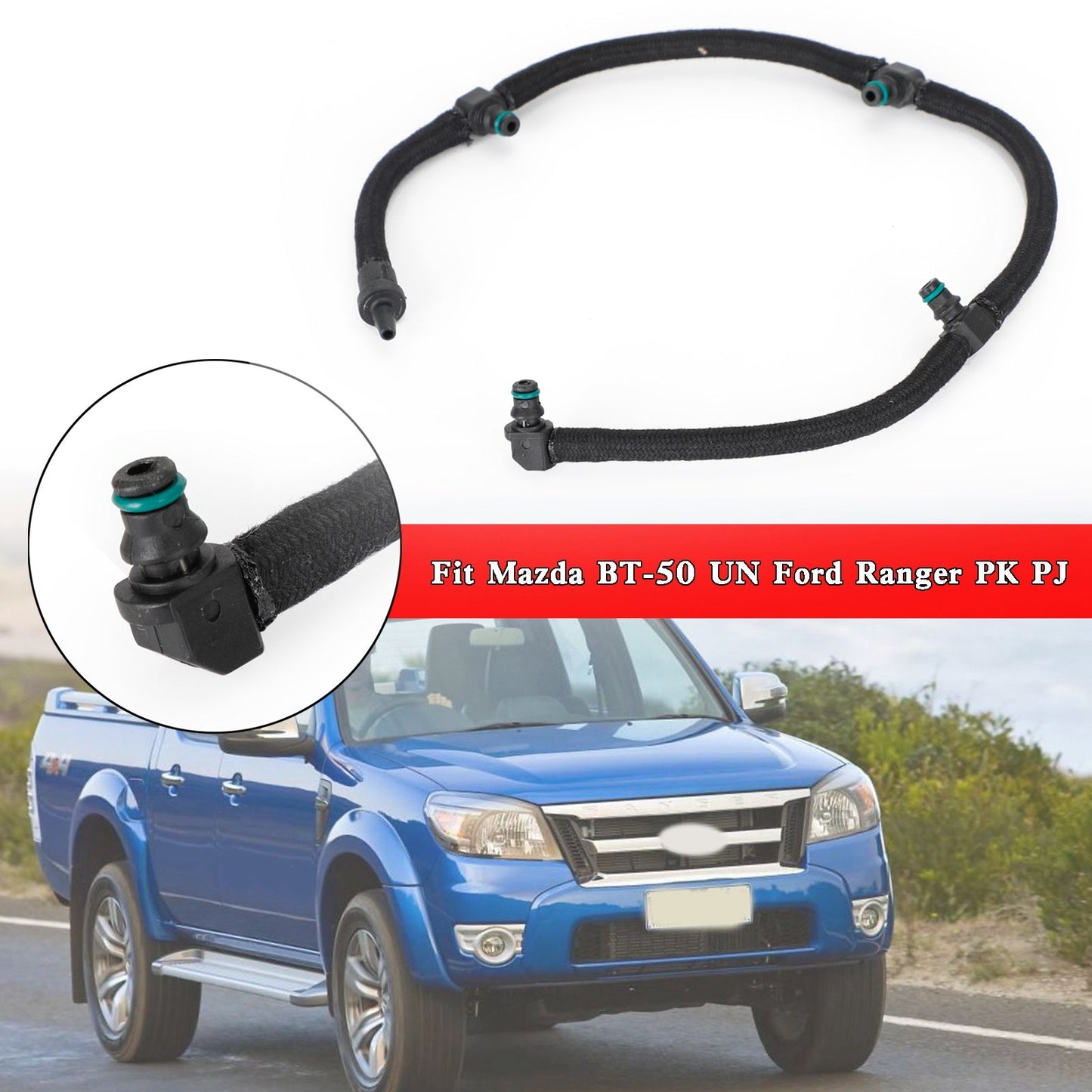 Manguera de retorno del inyector de combustible para Ford Ranger PK 2006-2011 WE011349Y