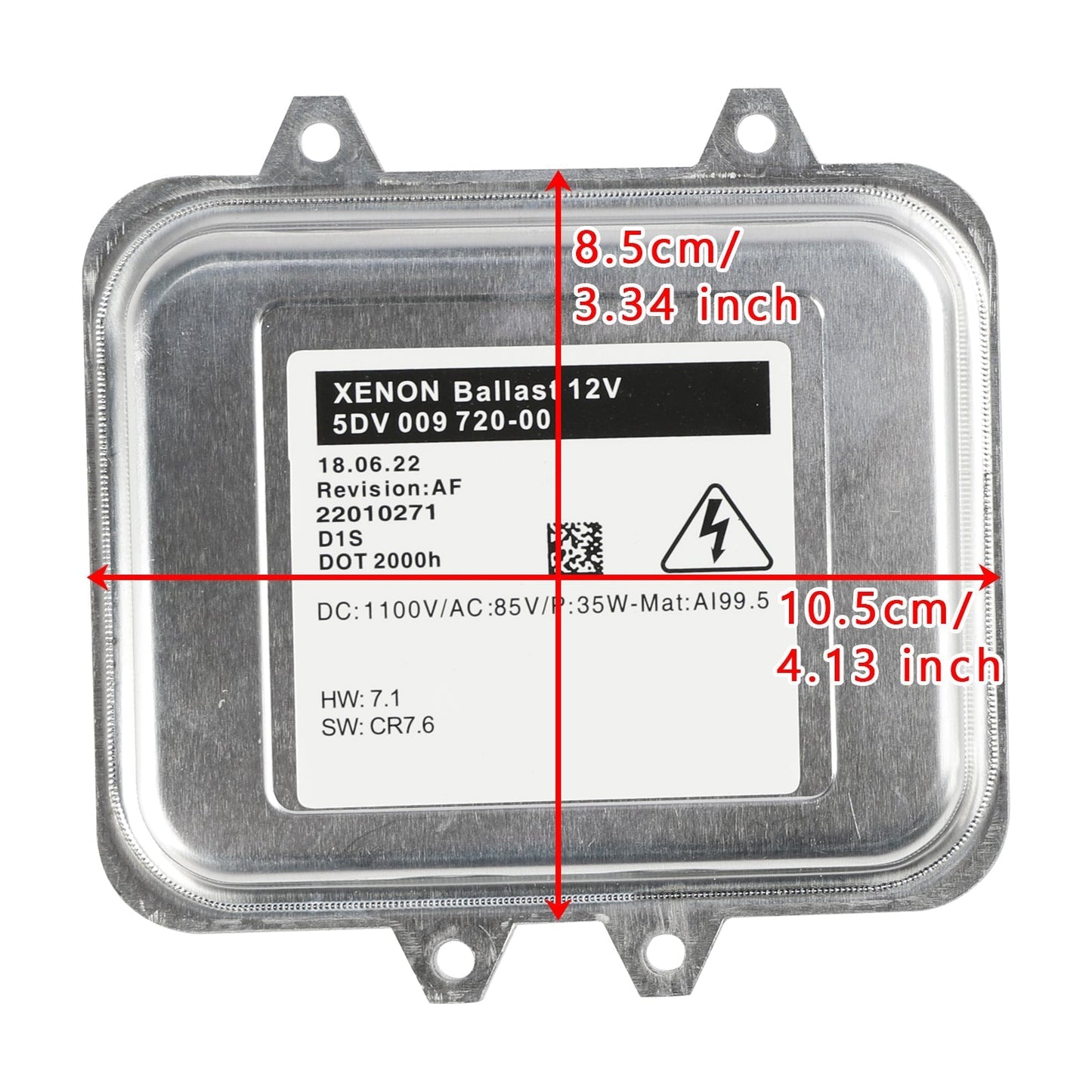 Module de commande d'ampoule à ballast xénon D1S pour Kenworth T680 2013-2017
