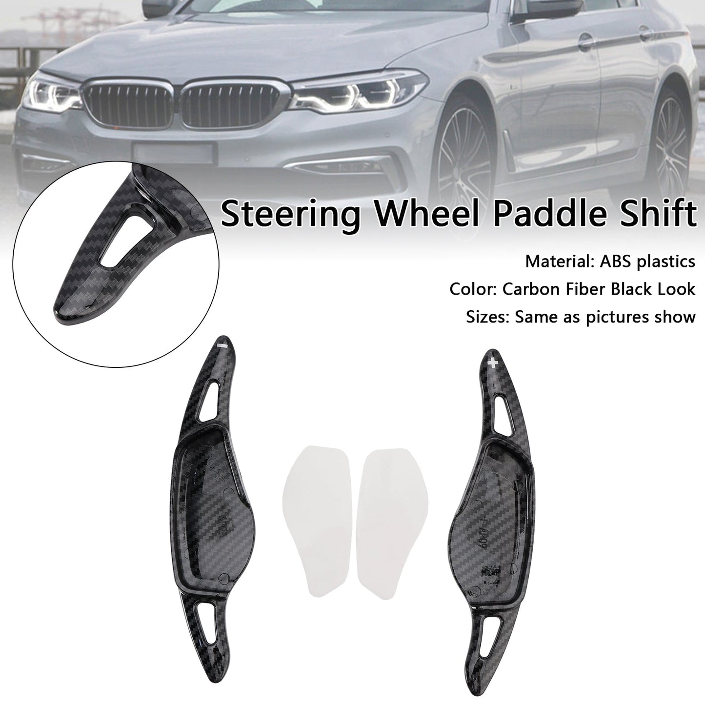 2014-2019 BMW 2 Series F22/F23 Carbon Look Steering Wheel Paddle Shifter