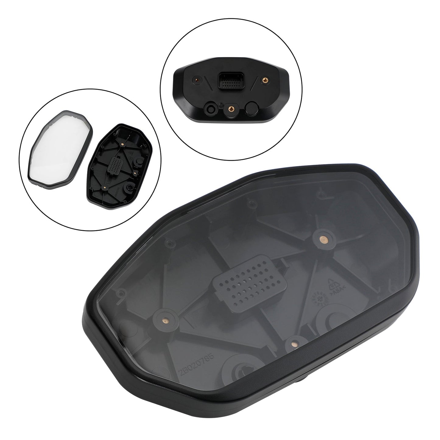 Boîtier extérieur de protection de compteur de vitesse pour Ducati 821 1200 939 797 V2 2018+ 19 20
