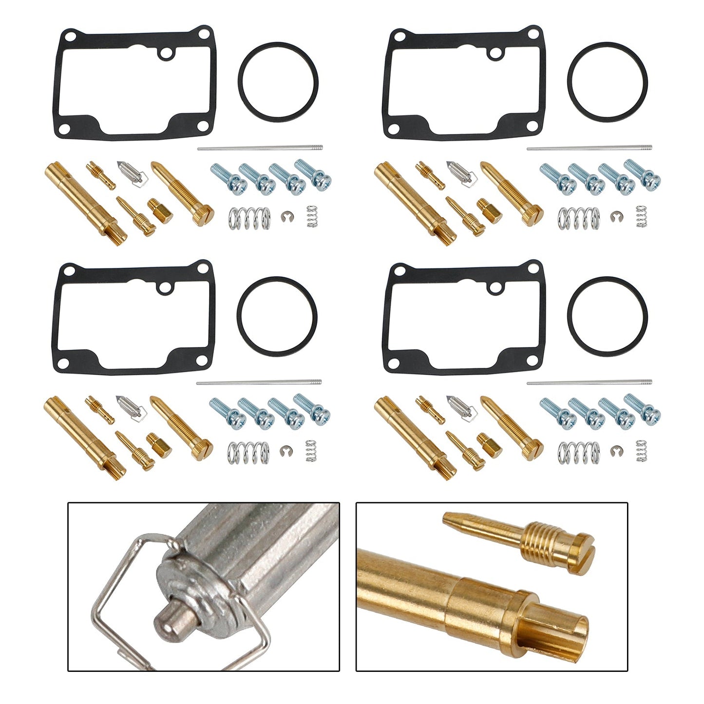 Kit de réparation de carburateur 4X pour MIKUNI VM34-619 Russian Mechanics RMZ-640
