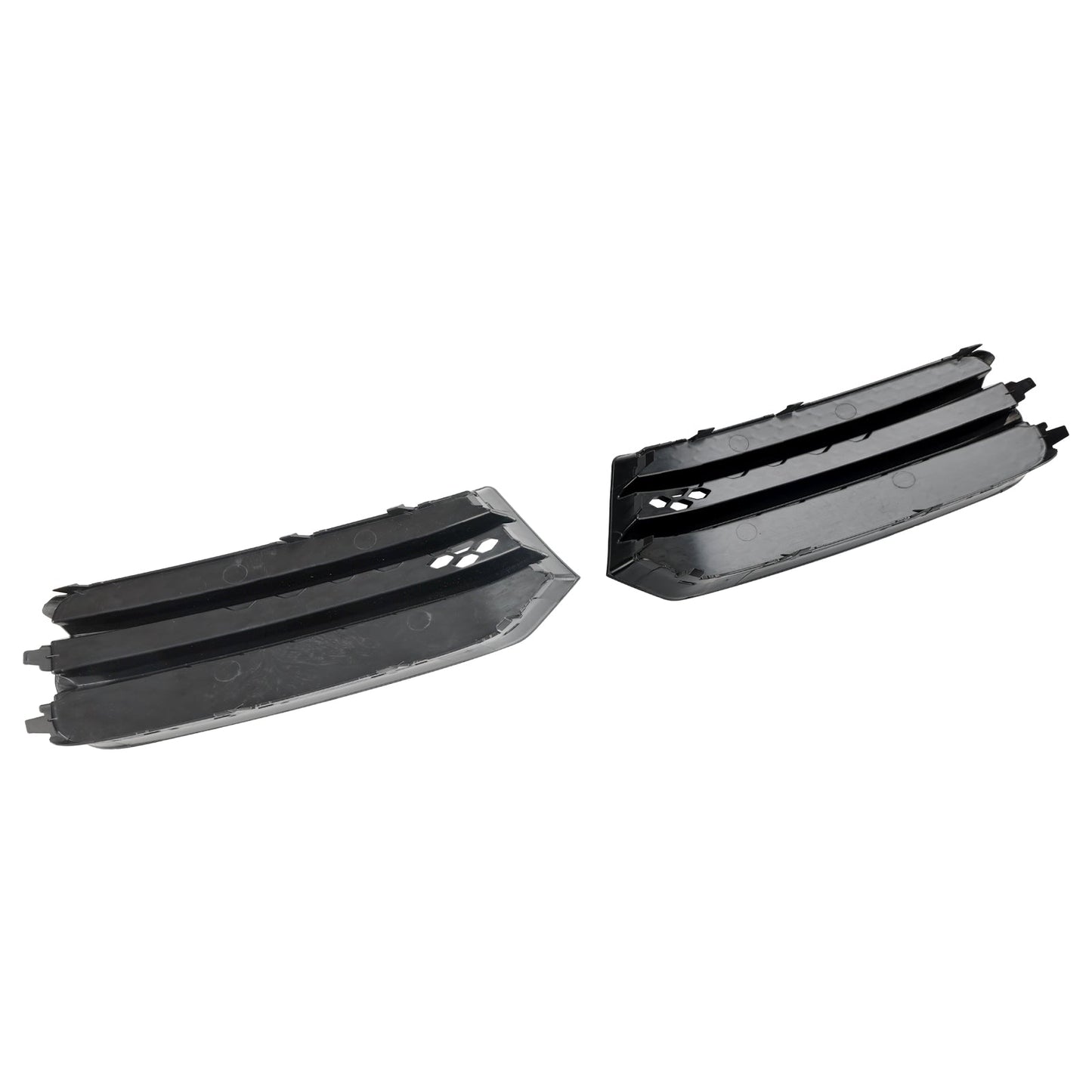2015-2018 Audi A1 8X 2PCS Grille 8XA807681B 8XA807682B Front Bumper Fog Light Cover Grill
