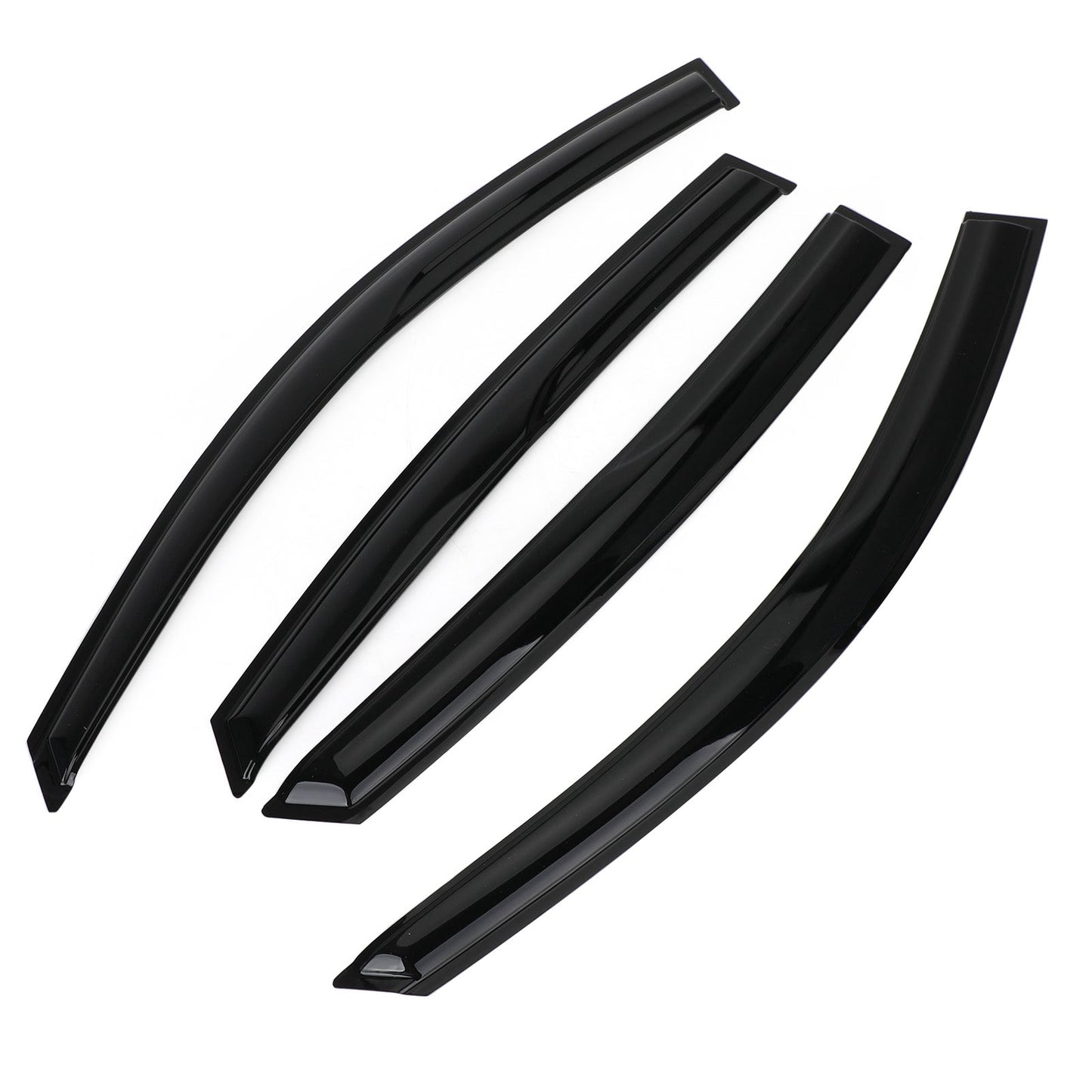 4 viseras laterales para ventilación de ventanas Honda Accord 2018+, deflectores de sol y lluvia