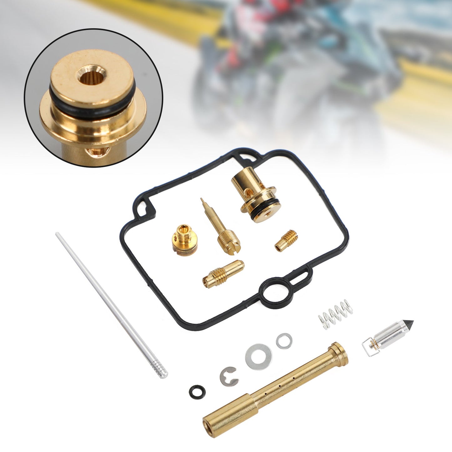1998-2001 Yamaha Grizzly 600 YFM600 Carburetor Carb Rebuild Kit 18-9387