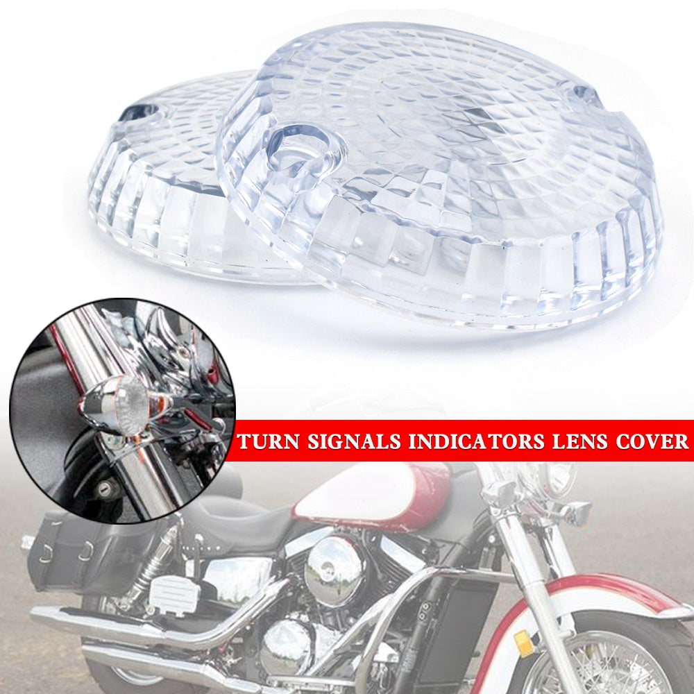Couvercle de lentille de clignotants pour Yamaha Kawasaki Vulcan 1500 VN