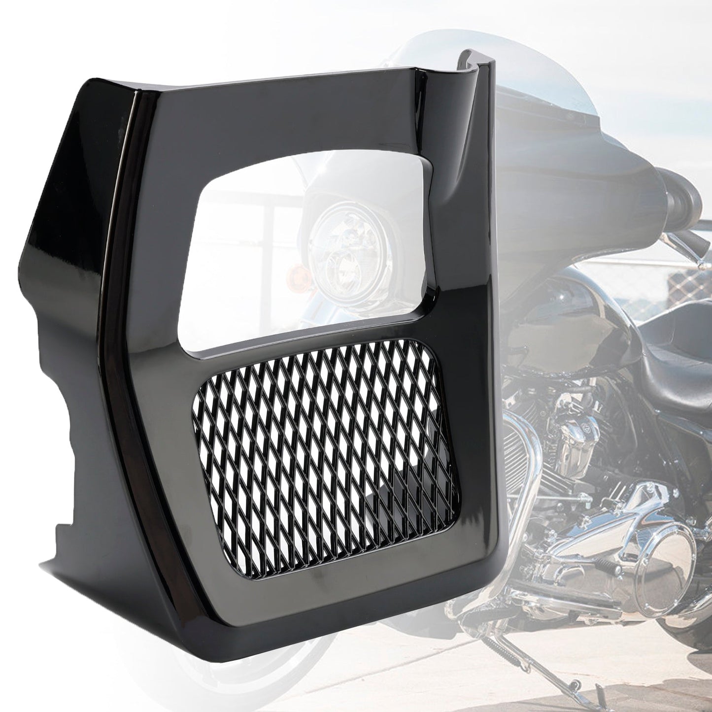17-24 Road King Street Glide Electra Glide Carénage Spoilers Mentonnière