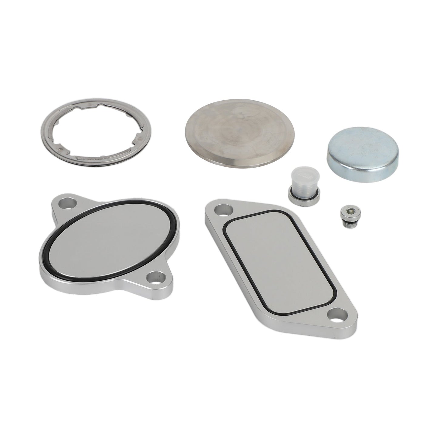 07-10 ISX CM871 EGR Plug Kit Stage 2 Plates and Plugs Aluminum