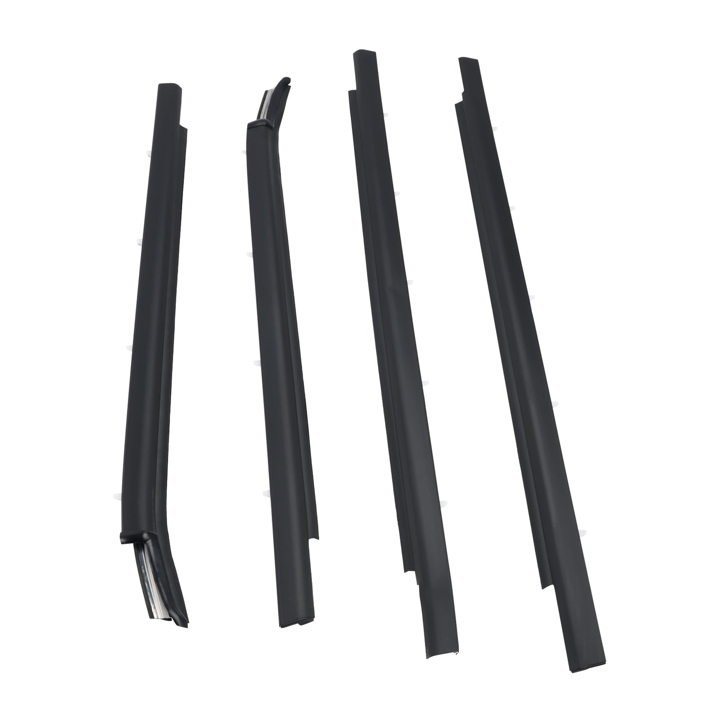 Joint d'étanchéité pour vitre extérieure inférieure de Toyota Tundra Double Cab 2000-2006, 4 pièces, 75720-0C010 et 75710-0C010