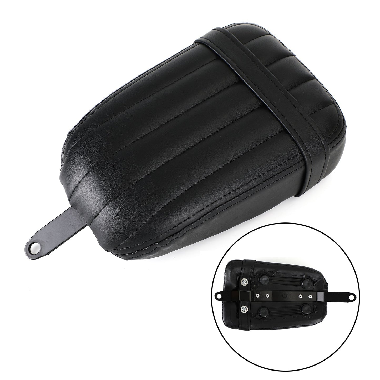 Cojín del asiento trasero del pasajero compatible con Softail Slim FLSL Street Bob FXBB 18-21