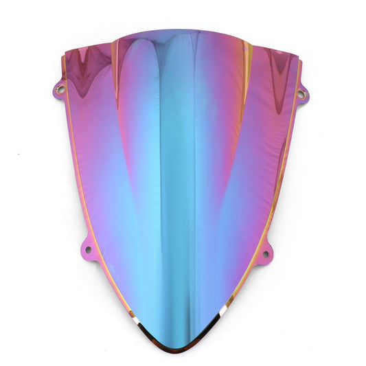 Windshield WindScreen Double Bubble For Kawasaki Ninja 250 250R EX250 Iridium