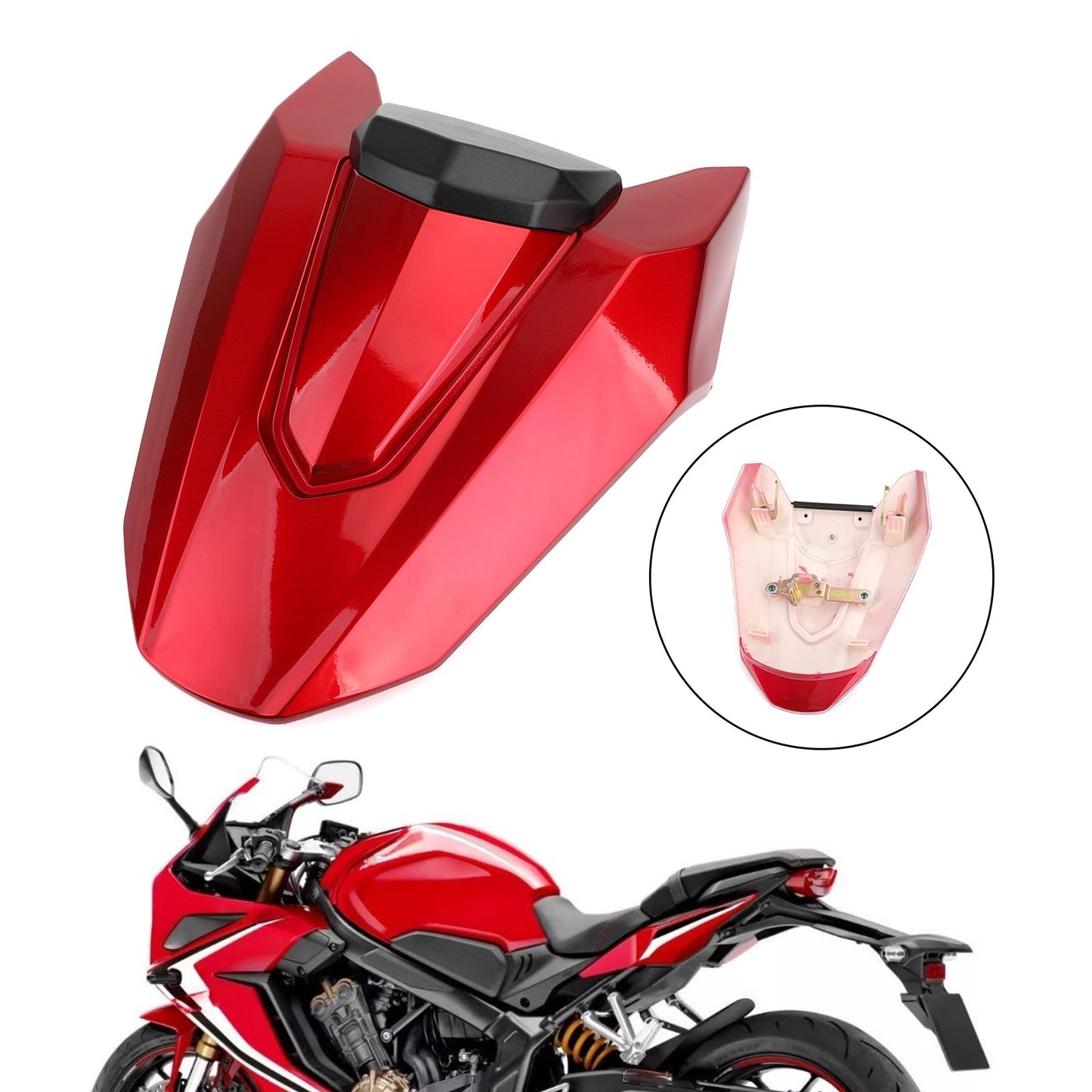 Capot de carénage de selle arrière passager pour moto Honda CBR650R 2019-2020