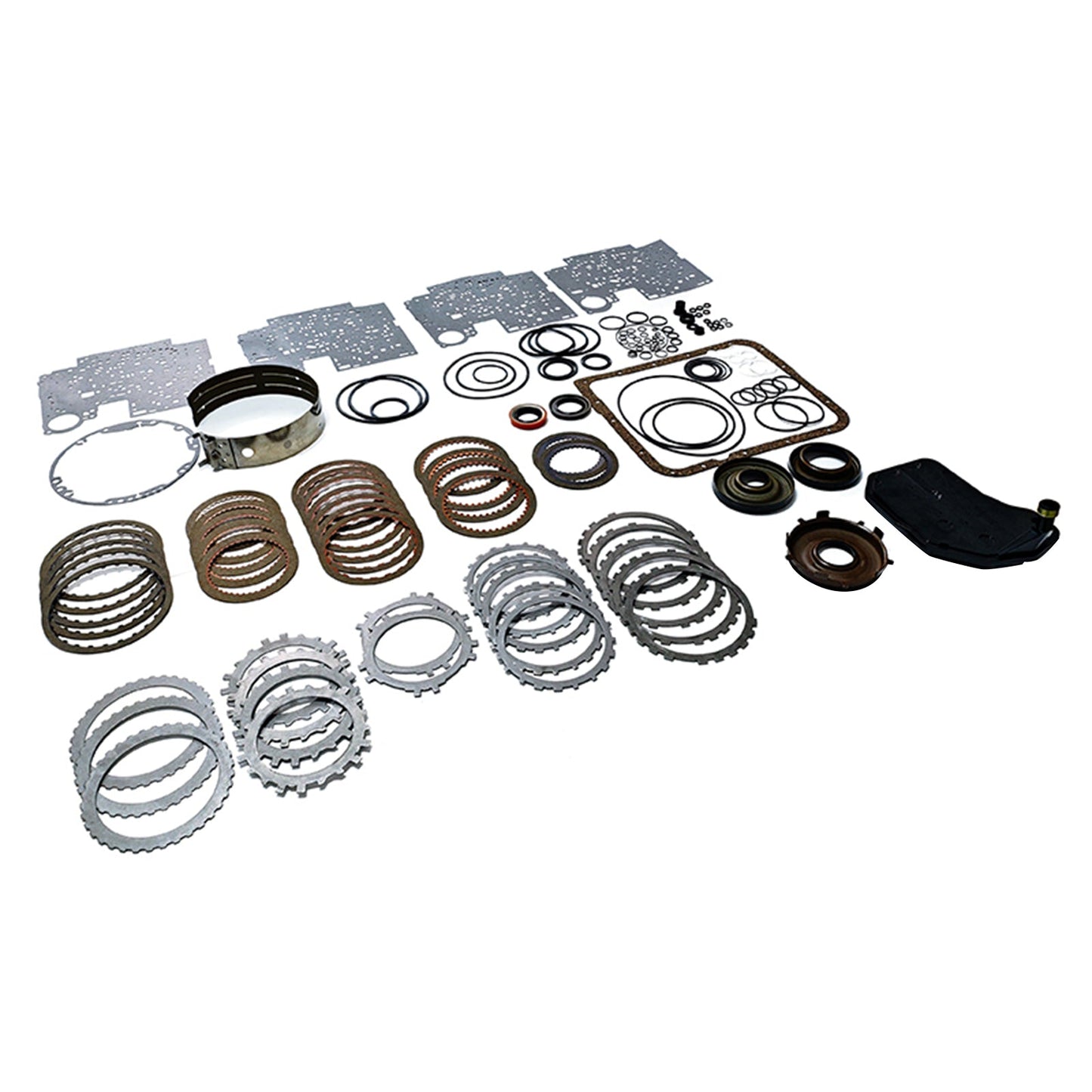 Kit de reconstruction de transmission Super Master (2004 et plus) avec aciers et pistons 4L60E W74008GAP
