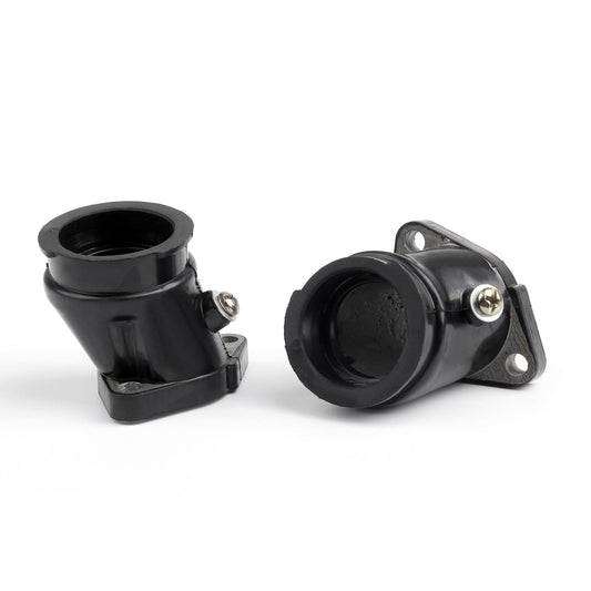 1982-1993 Honda CB125 CBT125 2PCS Carburetor Carb Intake Manifold Boot Pipe 90450-49001-00 4XE-13586-00-00