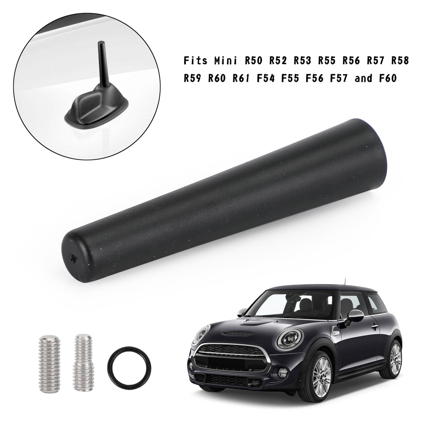 Mini R50 R52 R53 R55 R56 F54 F55 F56 F57 Radio Aerial Antenna #65202296772