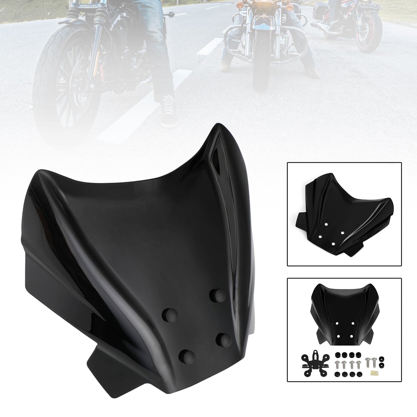 Pare-brise ABS pour moto Benelli 502 C 2019-2021