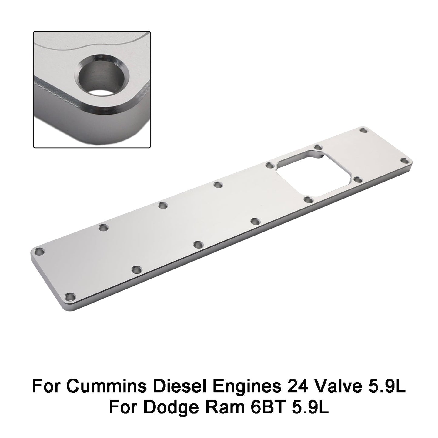 Dodge Ram Cummins 6BT Diesel 5.9L Intake Manifold Plenum Plate 24V 551714