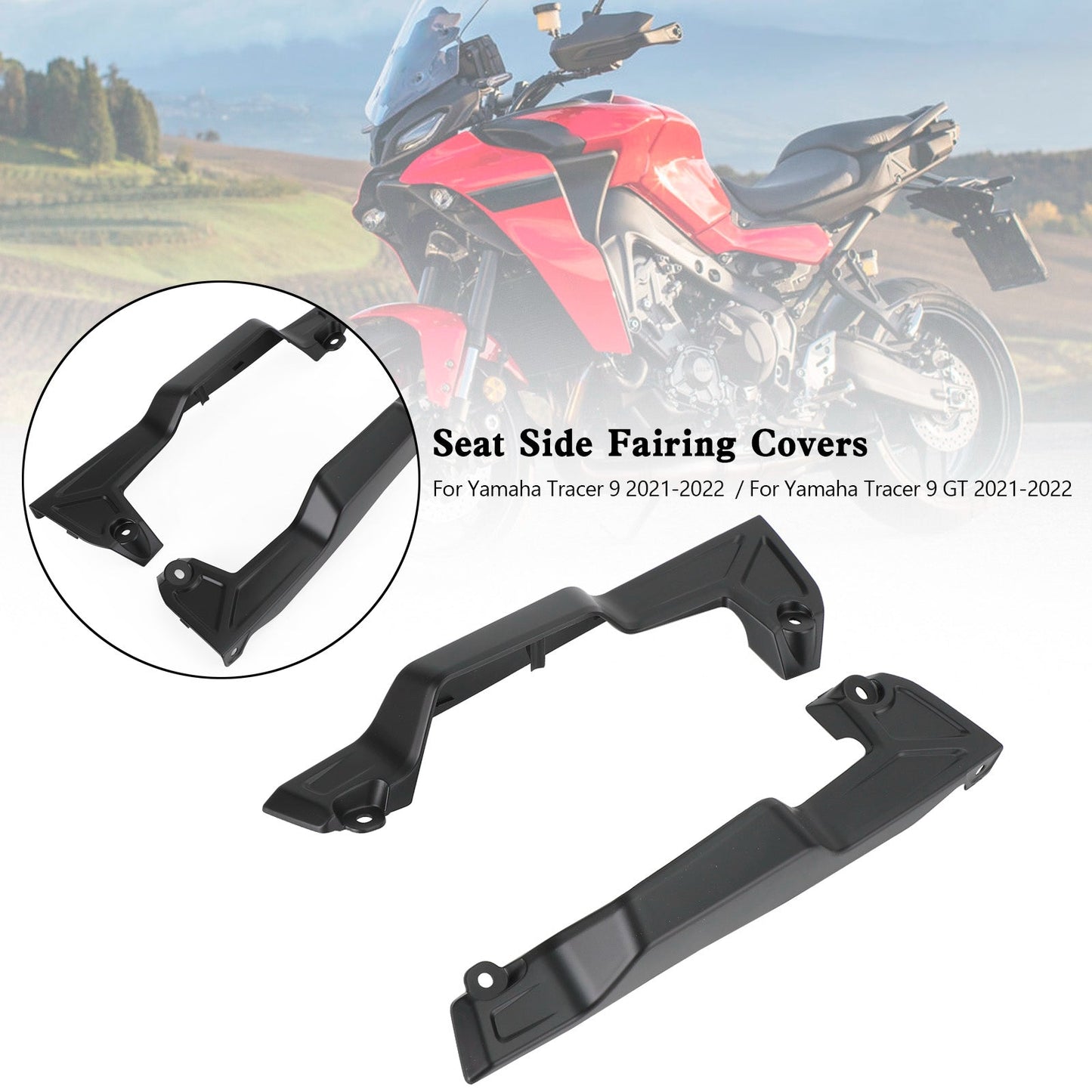 Carénages latéraux de selle arrière pour Yamaha Tracer 9 GT 2021-2022
