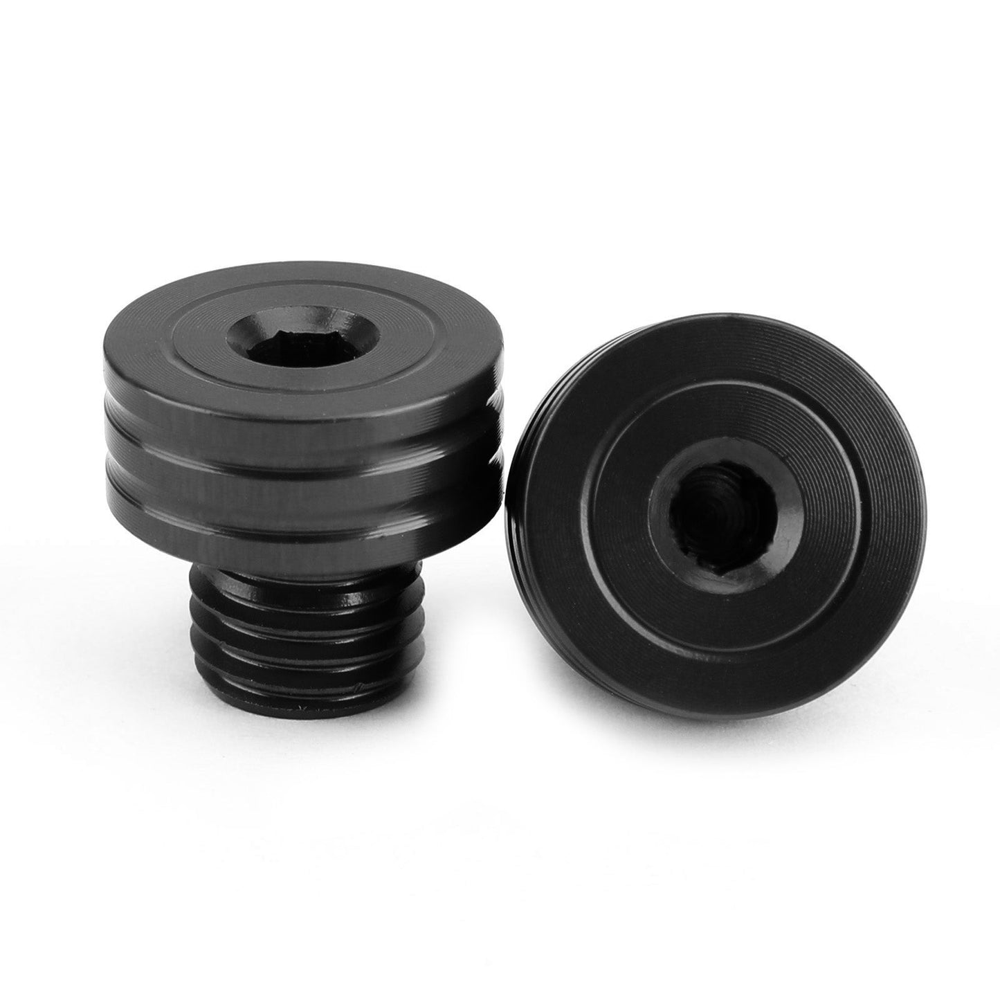 Paire de bouchons de rétroviseurs universels pour Honda ADV150 (2019-20) et BMW F800R (2009-2018) et S1000R (2015-2018)