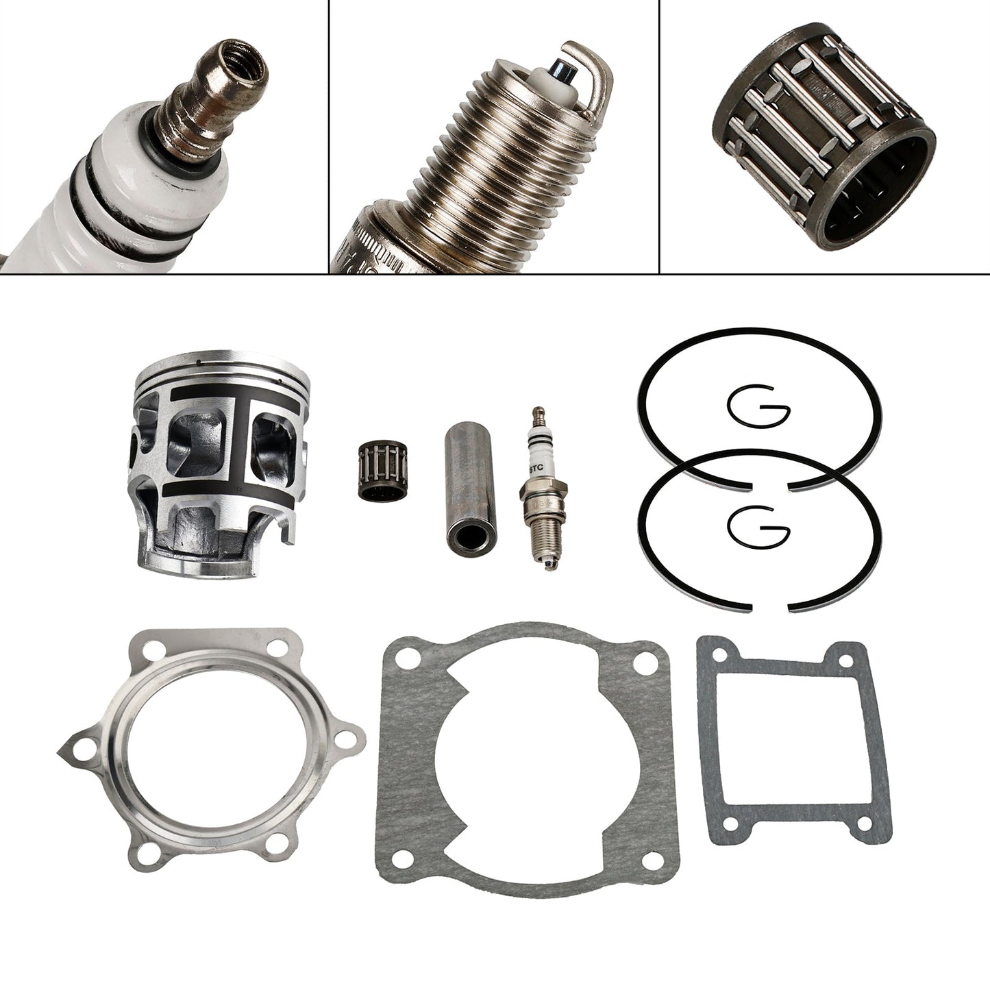 Jeu de segments de piston et joints Pro-X Engine 66 mm pour Yamaha Blaster 200 (1988-2006)