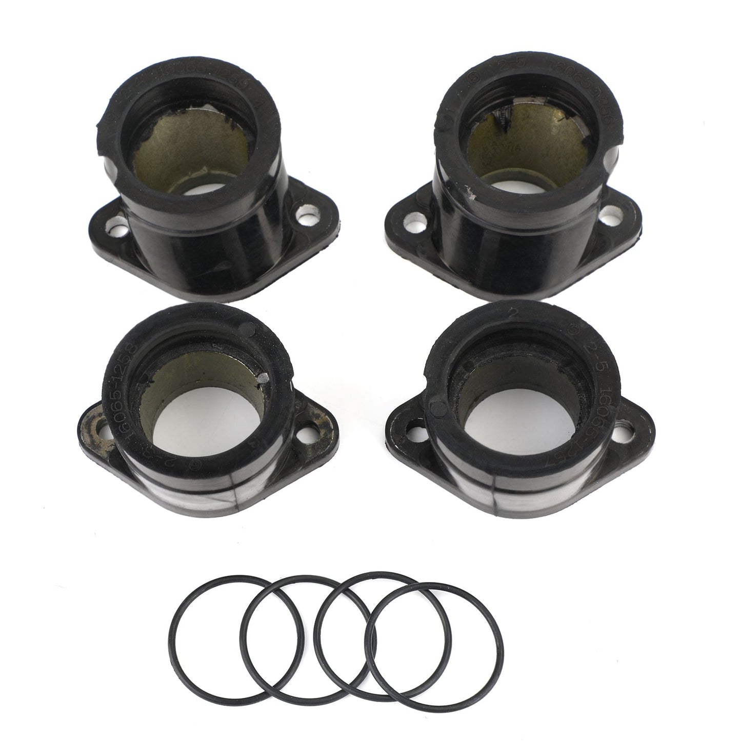 Kawasaki ZR750 16065-1256 16065-1257 16065-1258 Carburetor Intake Boots