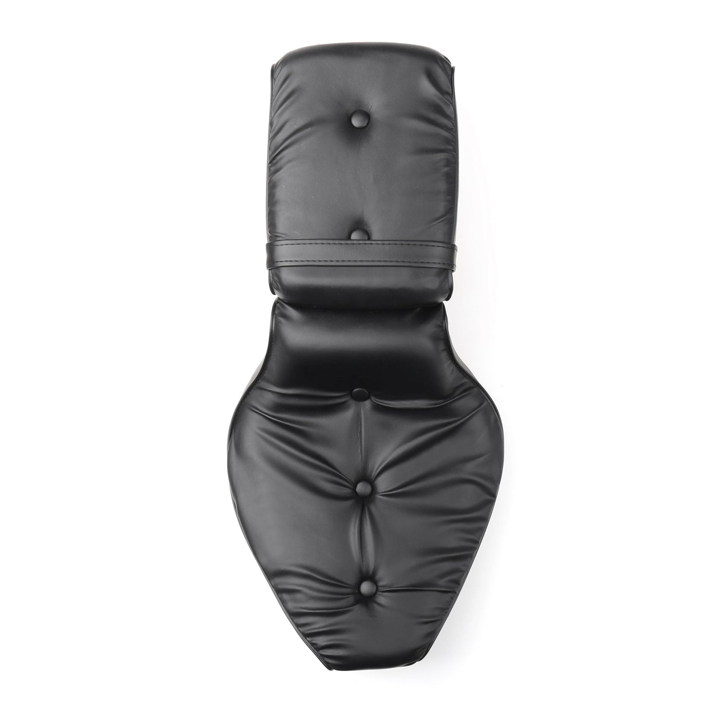 Reemplazo del asiento del conductor y del pasajero delantero trasero negro para Honda Shadow VLX VT 600 88-98