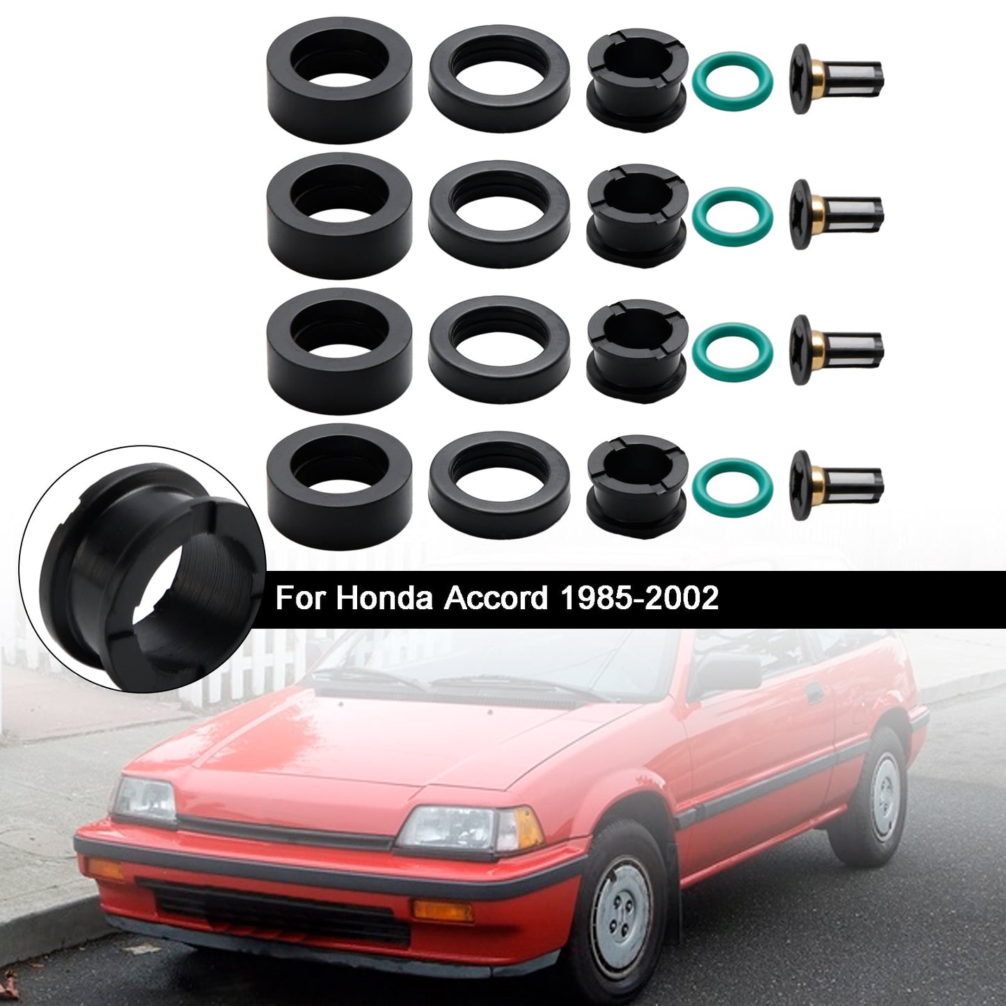Kit de réparation d'injecteur de carburant Honda CRX 1988-1991 Joints toriques