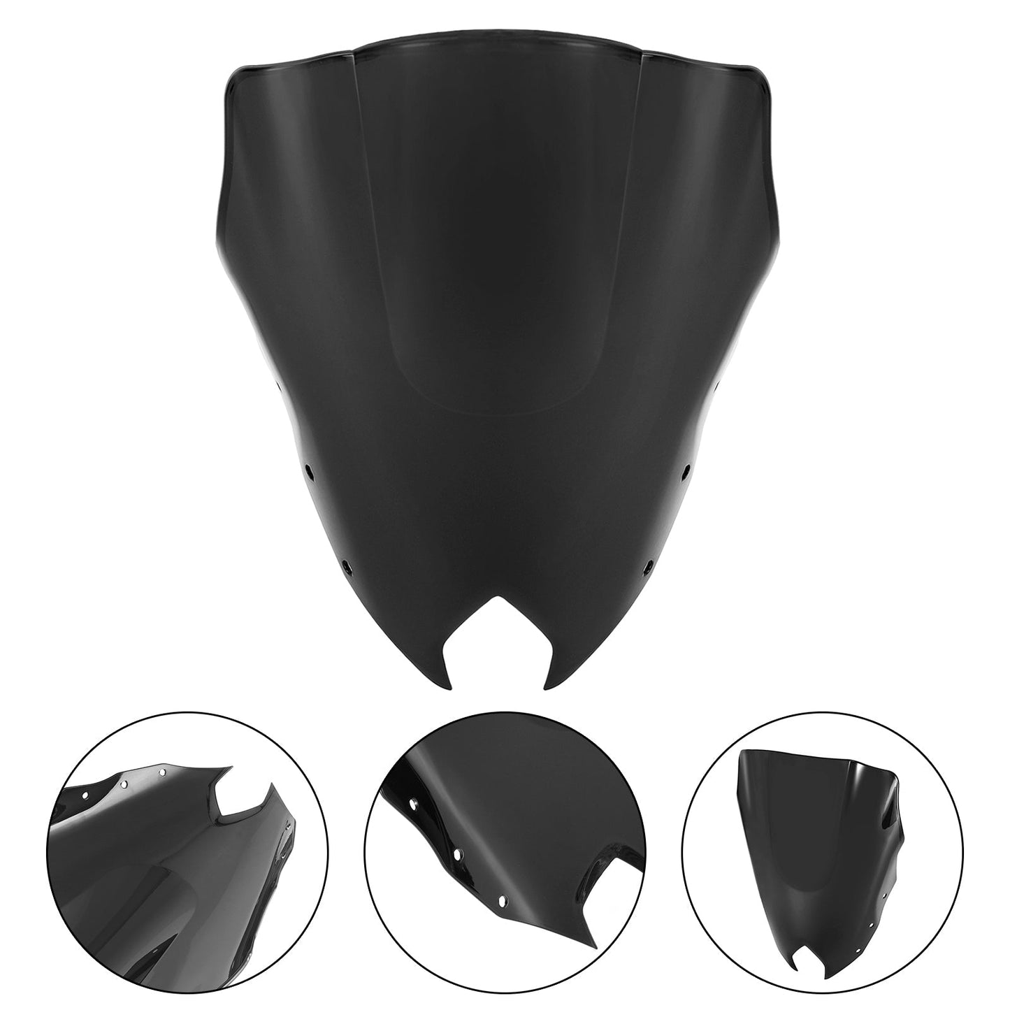 Pare-brise de moto ABS pour Yamaha FZ6R FZ-6R FZS600 2009-2015