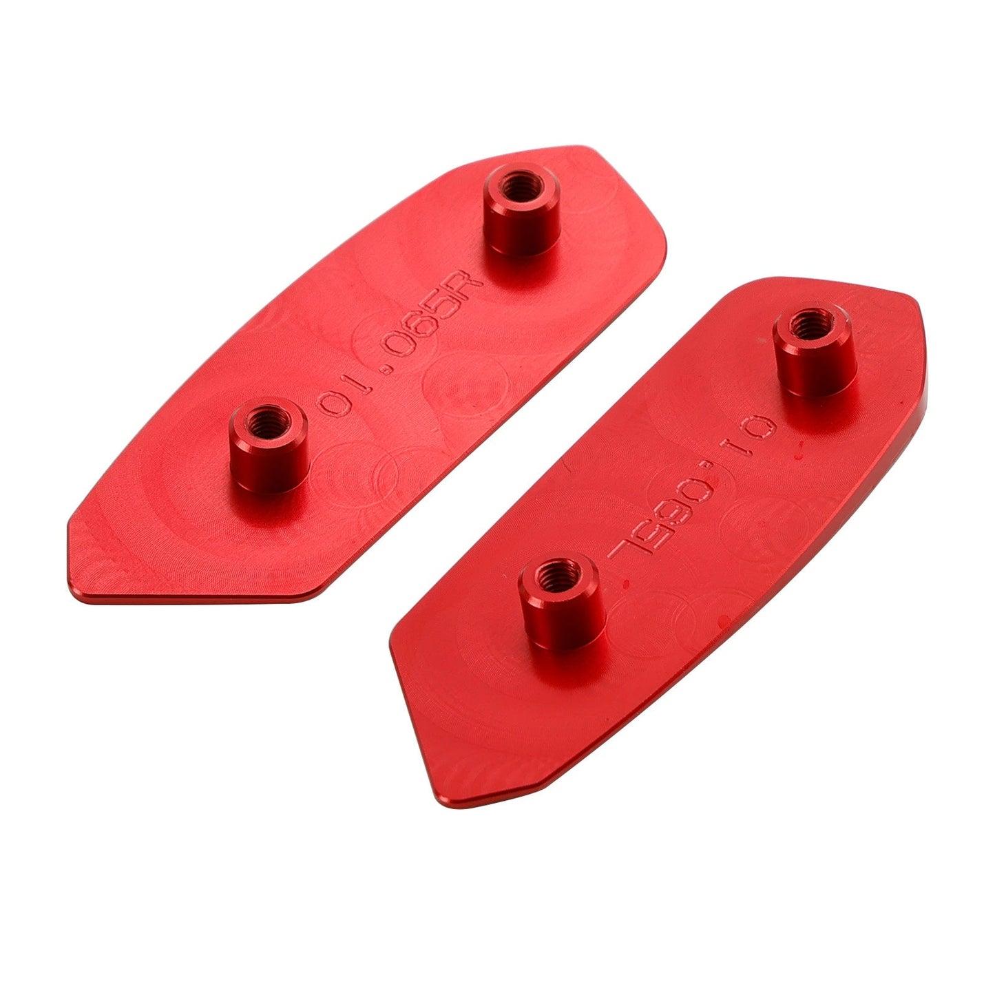 Placas de bloqueo de espejo de aluminio CNC para Suzuki GSXR1000 GSXR1000R 17-24