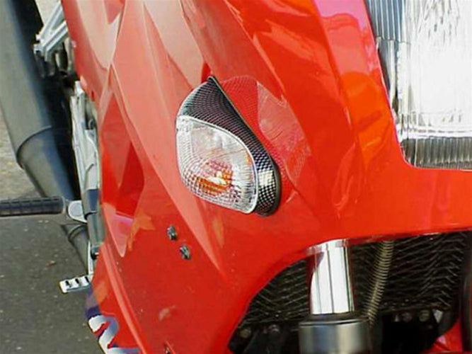 Kawasaki Front Turn Signals Fit For Kawasaki Ninja EX 250 1988-2007 Smoke Assosary