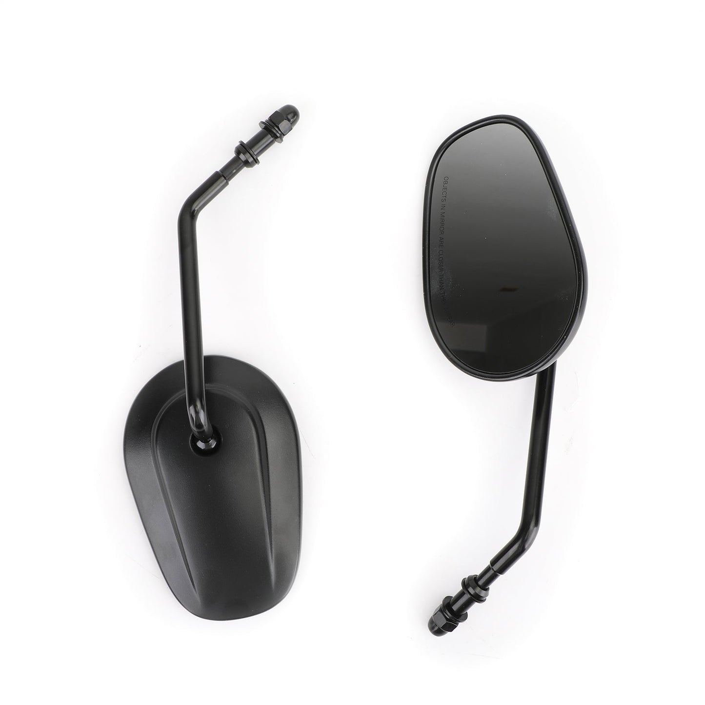 Paire de rétroviseurs chromés pour Harley Road Street Glide Softail XL883 1200