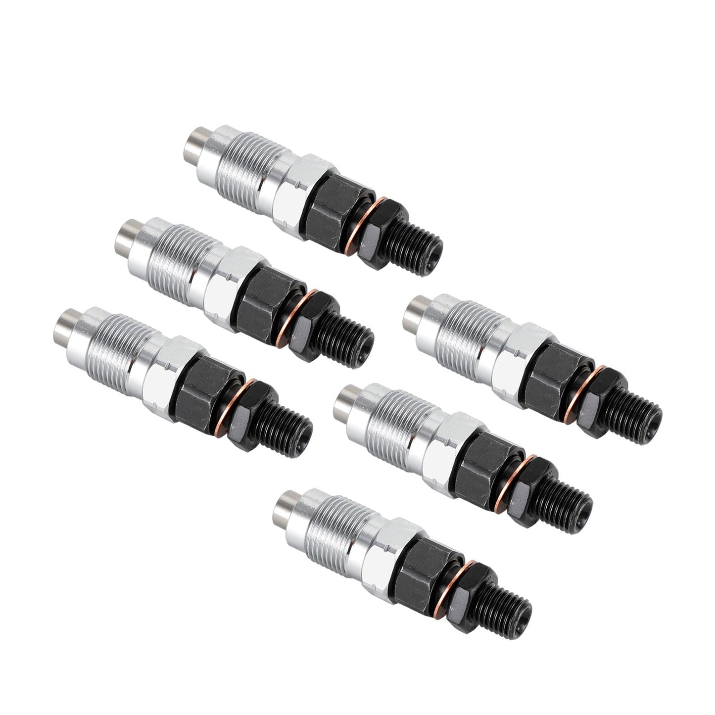 6PCS Fuel Injectors 23600-19075 Fit Toyota HZJ105 HZJ75 HZJ78 HZJ79 1990-2007