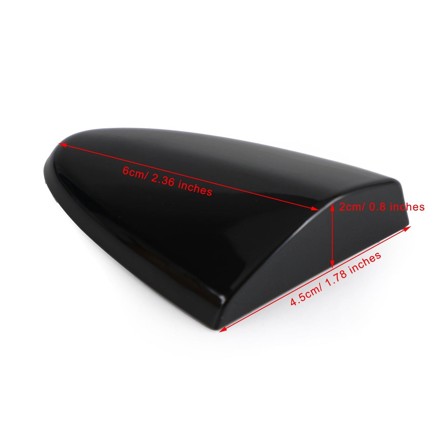 Capuchon de protection de clé de poignée de porte extérieure avant gauche noir pour Lexus IS250 69218-53021