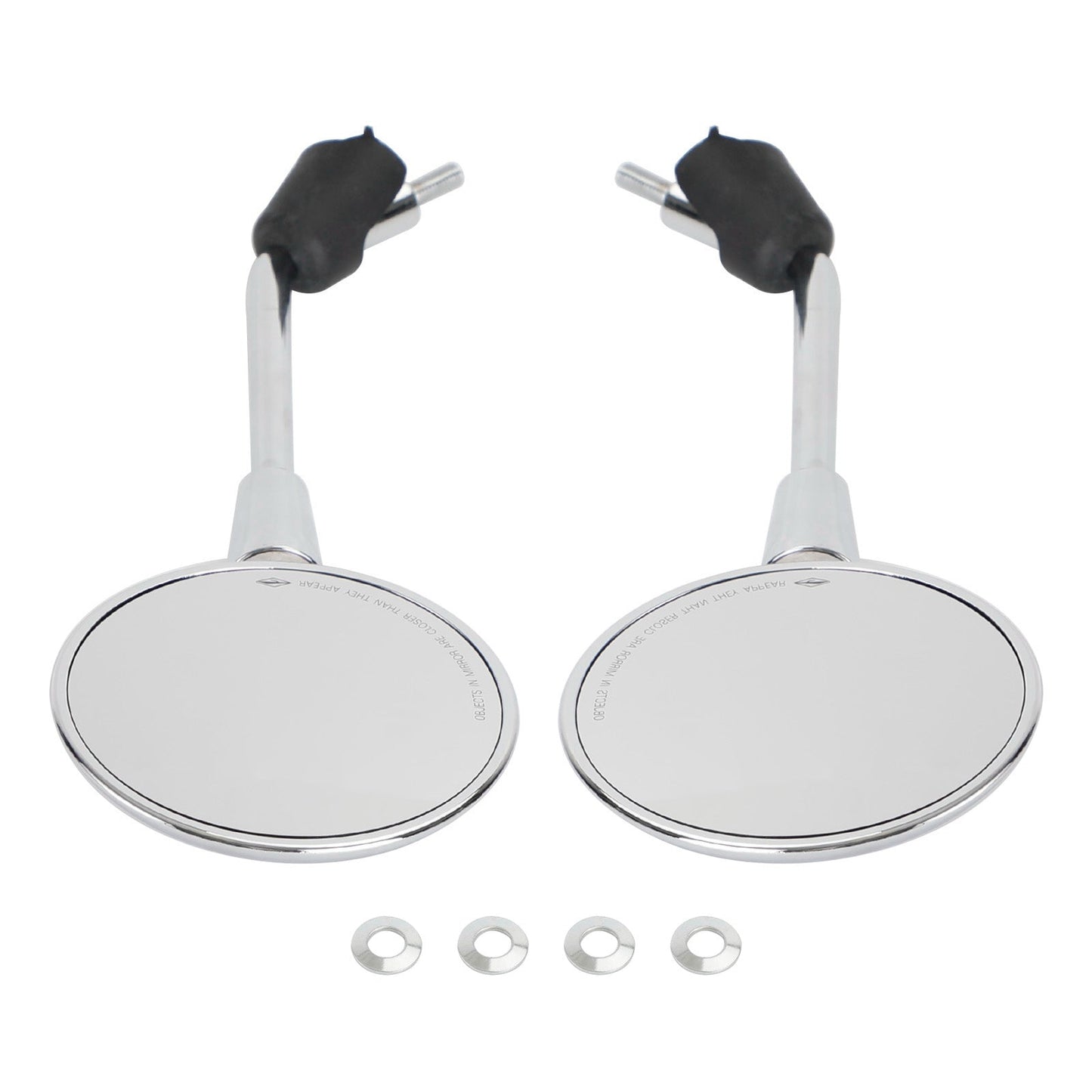 Rétroviseur chromé gauche pour Piaggio Vespa Primavera 50 125 150 cm261901 cm261902
