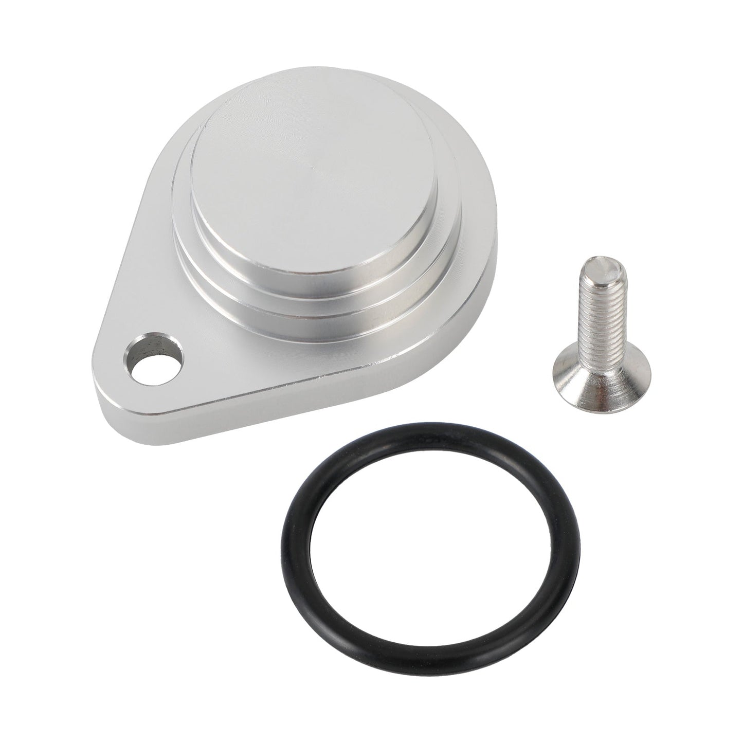 Tapón de tubo de eliminación de EGR, placa de bloqueo de admisión, compatible con Silverado LS de 4,8 l, 5,3 l y 6,0 l